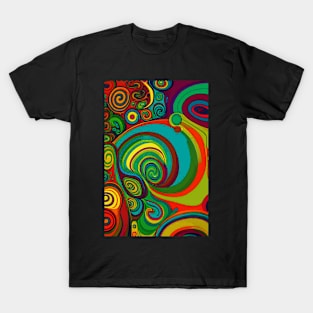 All The Groovy Colors 1110 T-Shirt